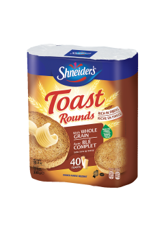 Shneider's : Toast Rounds Blé Complet