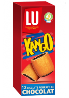 LU-BISCUITS KANGO FOURRES CHOCOLAT