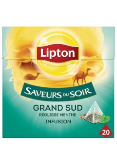 LIPTON Infusion Réglisse Menthe Saveurs Du Soir