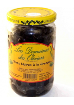 Les Domaines des oliviers: Olives noir a la Greque