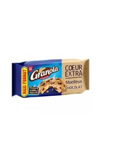 LU-GRANOLA Cookies coeur extra moelleux chocolat