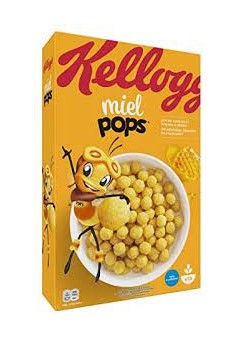 KELLOGG'S MIEL POPS LOOPS maïs soufflé au miel