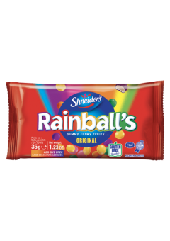 SHNEIDER'S: RAINBALL'S FRUITS - BONBONS AU BON GOÛT DE FRUITS  - FORMAT DE POCHE