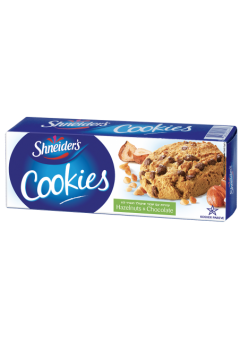 SHNEIDER'S: COOKIES A LA NOUGATINE ET AU CHOCOLAT NOIR