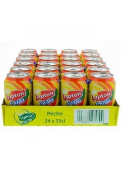 LIPTON Ice Tea pêche boisson au thé glacé 24X33cl
