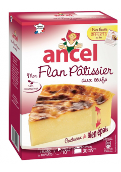 ANCEL: Préparation gâteaux flan pâtissier aux œufs