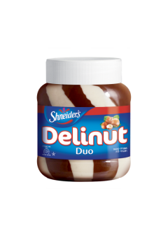 SHNEIDER'S: DELINUT- DUO (400g) PÂTE A TARTINER CHOCOLAT DUO